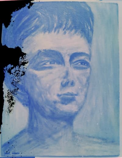 Before - Restored Portrait Enhancement