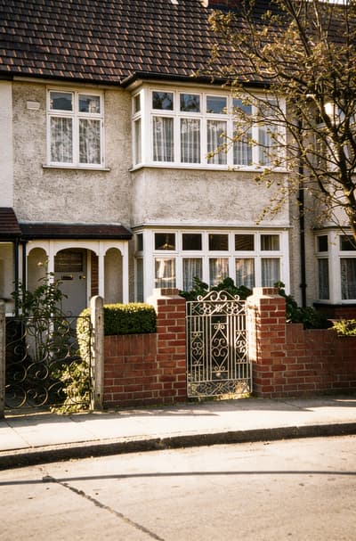 Colorized Restored House