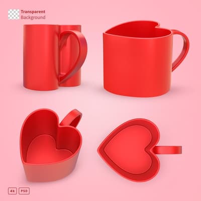 Vorher - Becher Duplikat Bearbeitung