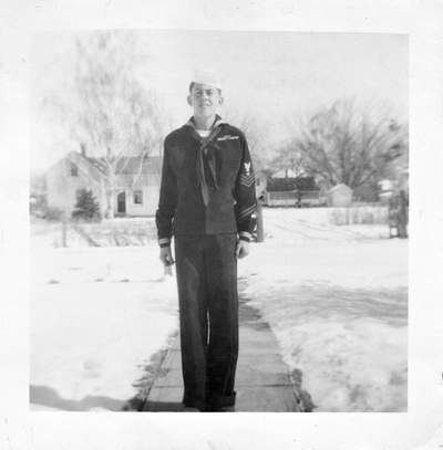 Before - Colorized Navy Uniform