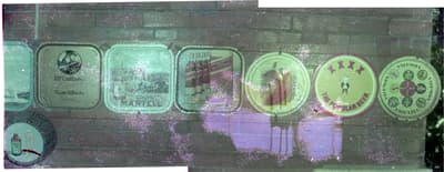 Vorher - Verbesserte Wandschilder