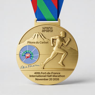 Marathon Medal Design