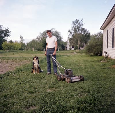Restored Colorized Vintage Photo