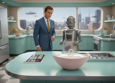 Nachher - Jetsons Auflauf Küchenschuss