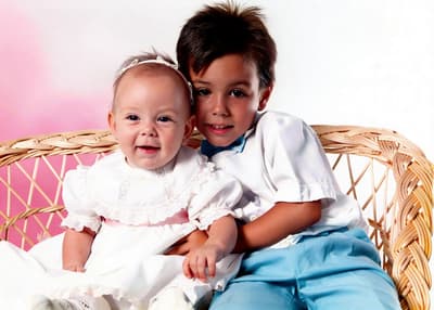 Foto niños restaurada