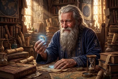 Wizard Finds Enchanted Ring