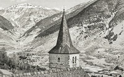 Black White Pointillism Art