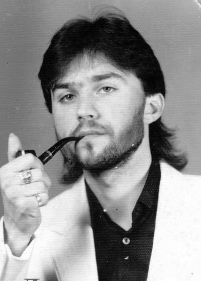 Antes - Edición de retrato en boceto de lápiz