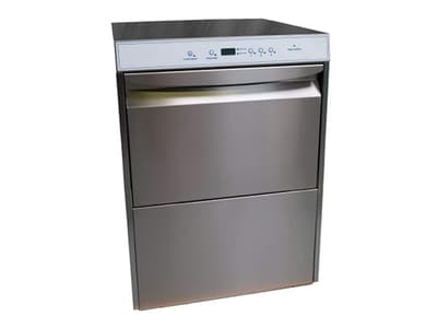 Vorher - Geradgestelltes Geschirrspülerbild