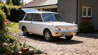 Restored Vintage Car Photo