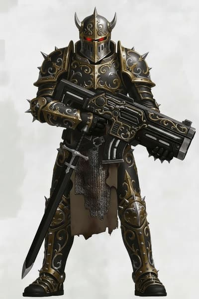 Avant - Édition d'Armure Démoniaque