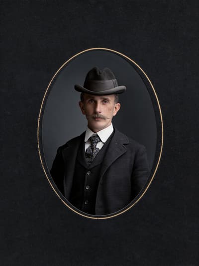 Restored Vintage Portrait