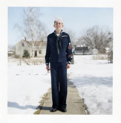 Colorized Navy Uniform
