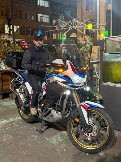 Antes - Céu ao entardecer de Kartal