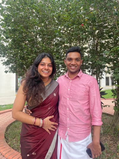 Antes - Headshot profissional de casal