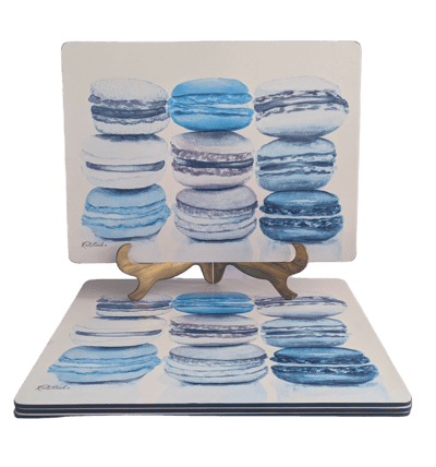 Isolated Macaron Coasters