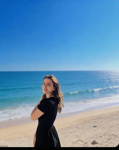 Black Dress Beach Edit