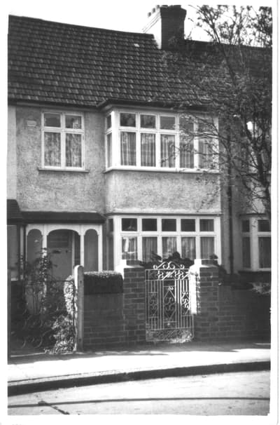 Before - Colorized Restored House