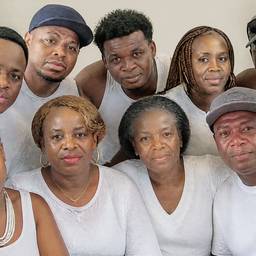 Family Portrait in White