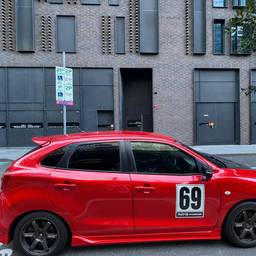 After - Rally Car Photo Edit