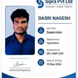 Job ID Card Generator