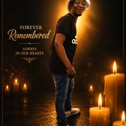 Candlelight Portrait Poster