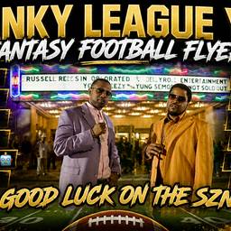 Fantasy Football League Flyer