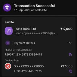 UPI Payment Screenshot Edit