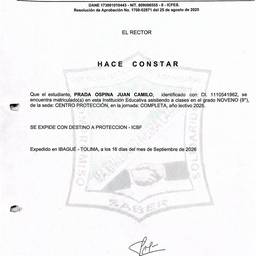After - School Certificate Edit