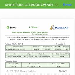 After - Airline Ticket Price Edit
