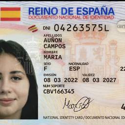 Spanish DNI Birth Date Edit