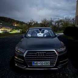 Antes - Janelas de SUV Audi com Insulfilm