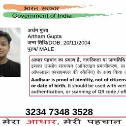 Aadhaar Year Edit