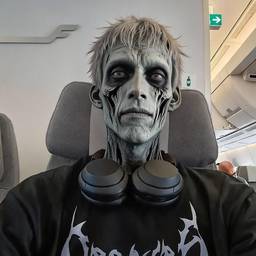 Airplane Zombie Selfie