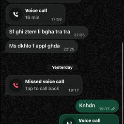 Antes - Edição de Texto no Chat do WhatsApp