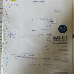 Avant - Modification de la date sur une note médicale