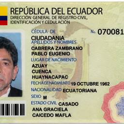 Ecuador ID Card Date Fix