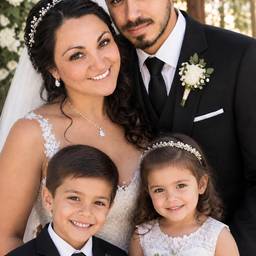 Add Kids to Wedding Photo