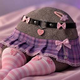 Femboy Accessorized Rock