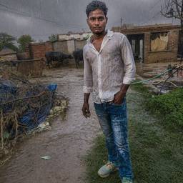 Wet Rain Effect Photo