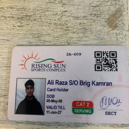 ID Card Date Edit