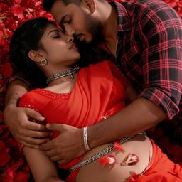 Rose Petal Romance Couple