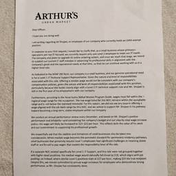 Letter Text Rewrite