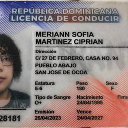 After - Driver's License Name Edit