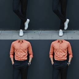 Before - Black Shirt Color Change