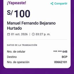 Avant - Modifier la date du reçu de paiement