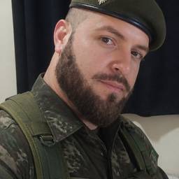 Brazilian Army Soldier Portrait