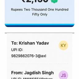 UPI Payment Name Edit