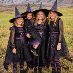 After - Halloween Witch Costume Photo