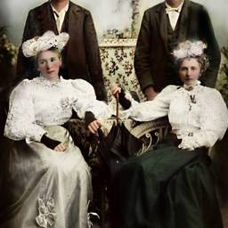 Before - Vintage Portrait Lighting Fix